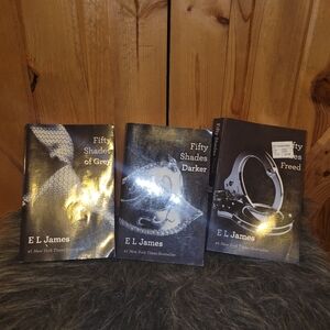Fifty Shades Trilogy Book Set (3) Paperback